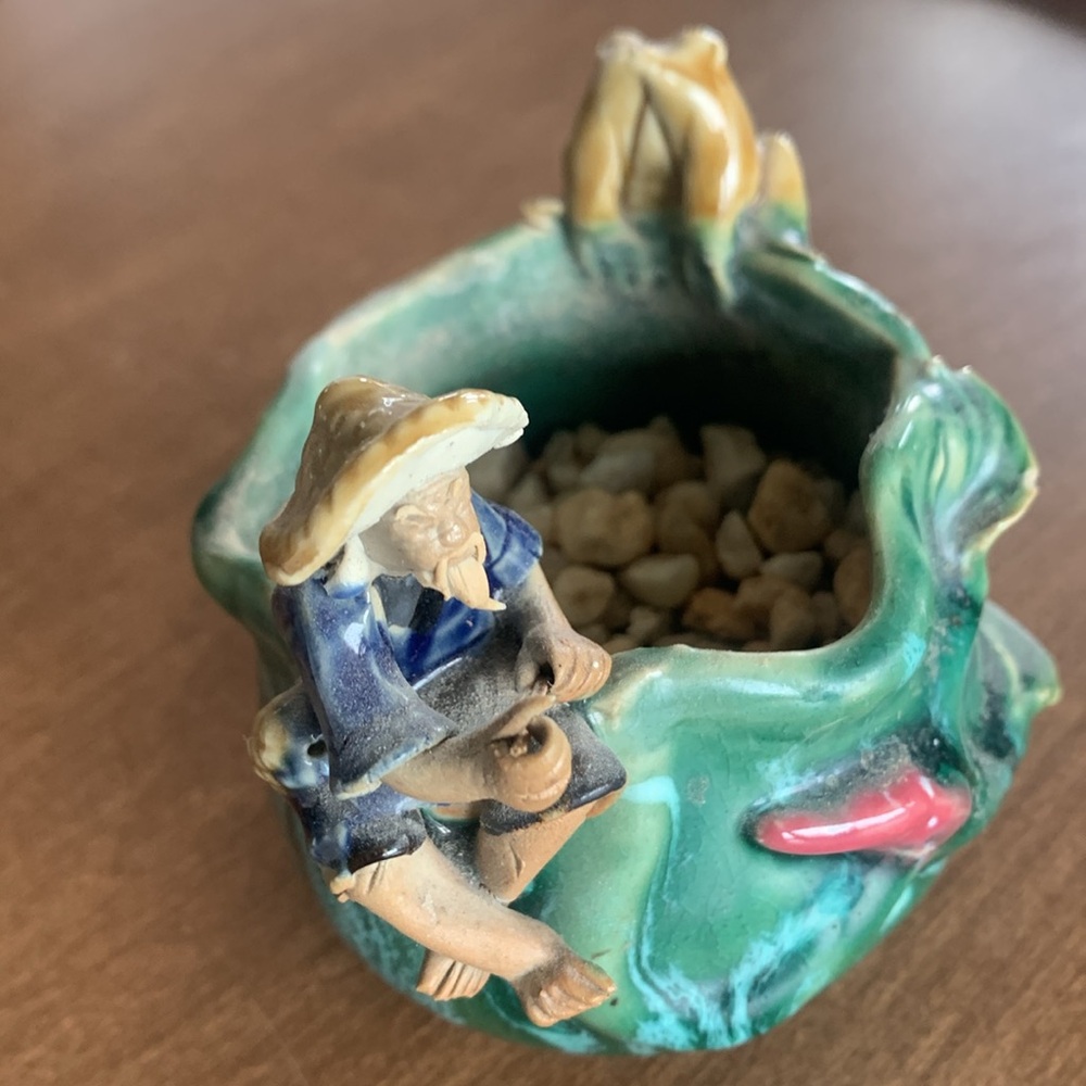 Vintage mudman small planter - Picture 4 of 4